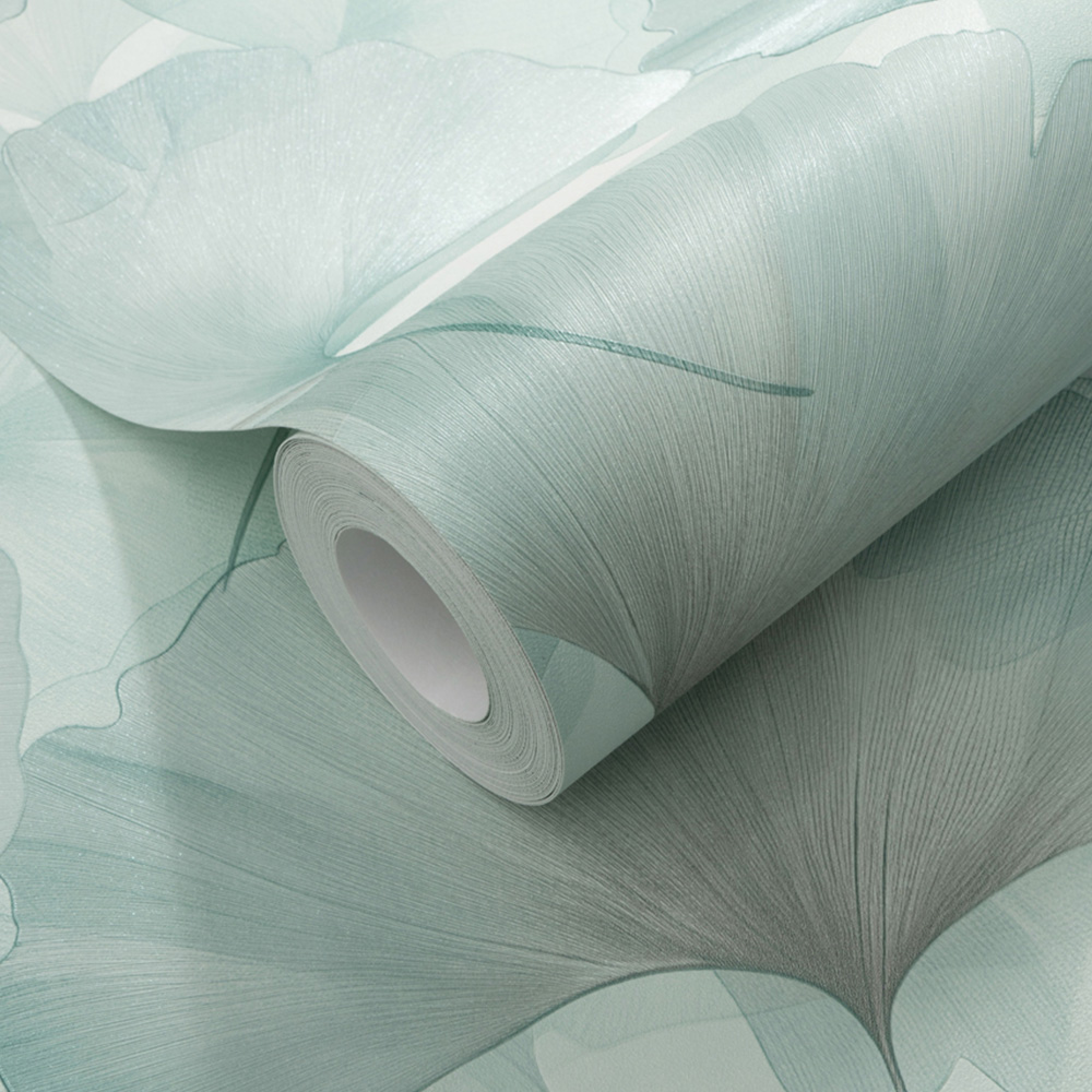 Erismann Elysium Ginko Dream Blue Wallpaper Image 2