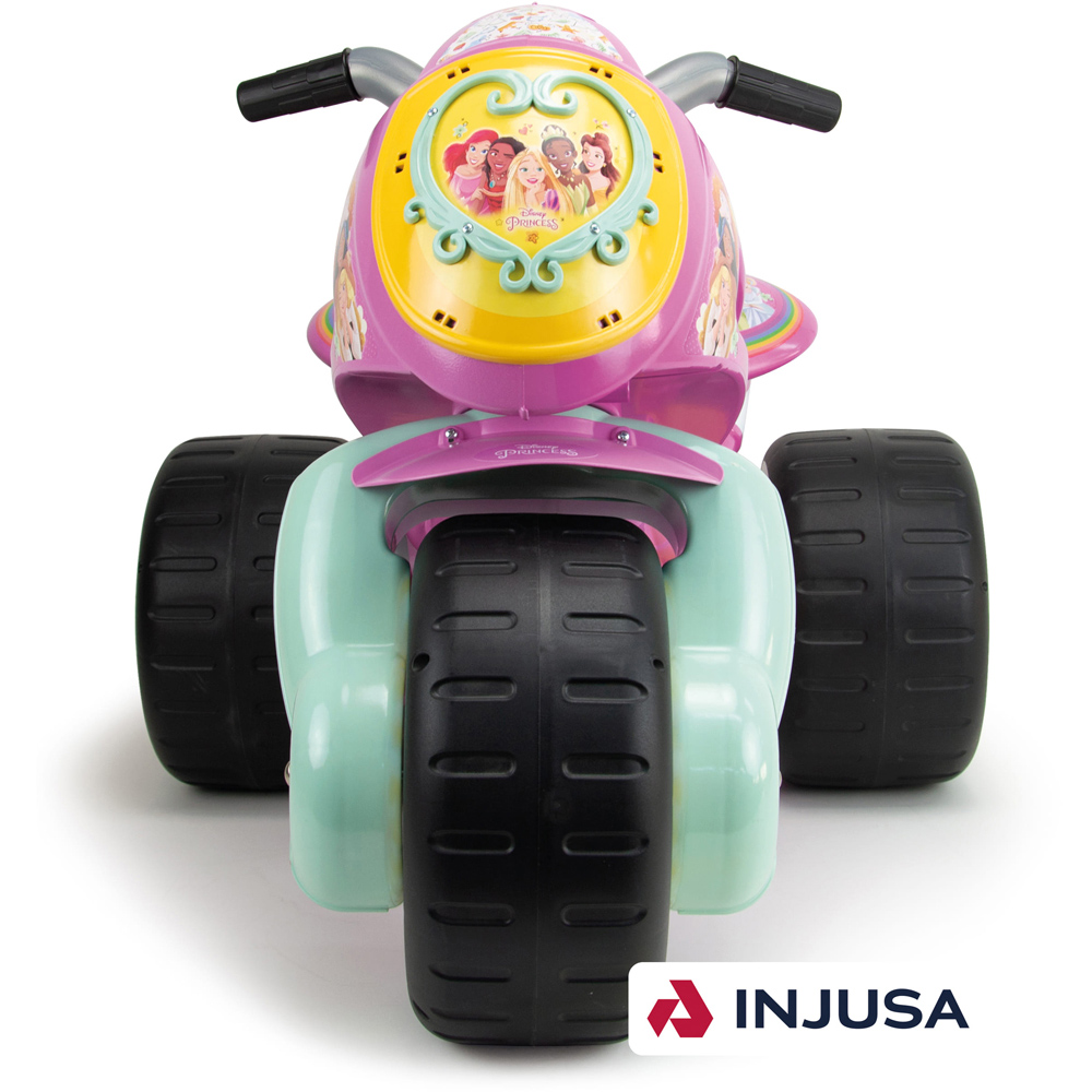 Injusa Disney Princess 6V Electric Trike Motorcycle Image 4