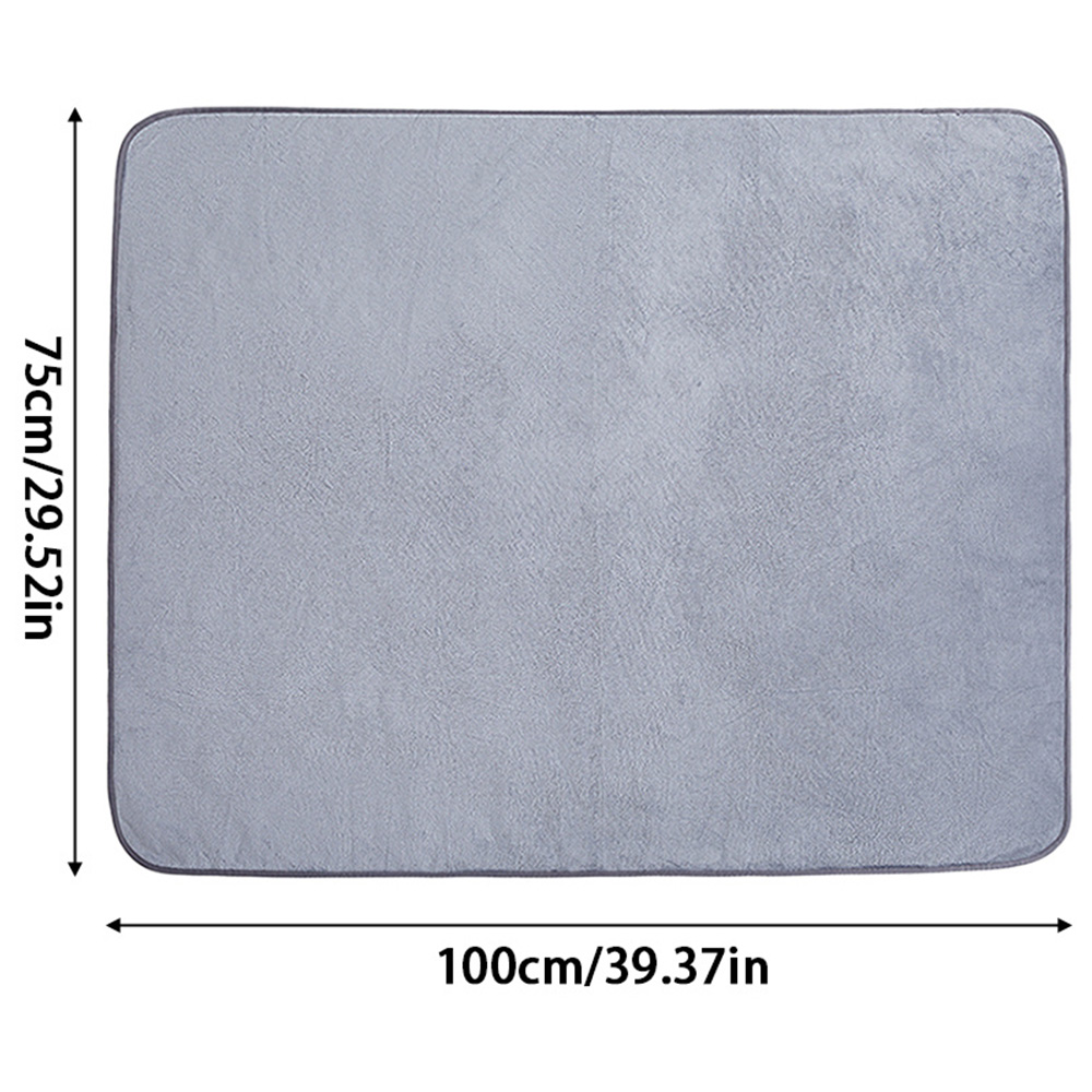 H&O Direct Double Sided Flannel Sherpa Pet Blanket 100 x 75cm Image 3