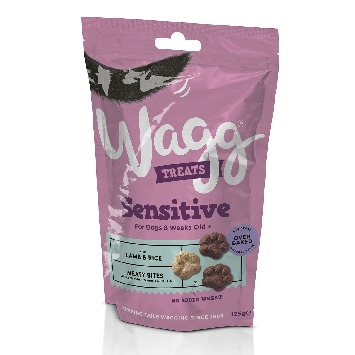 Wagg Sensitive Lamb and Rice Dog Treats 125g Image 2