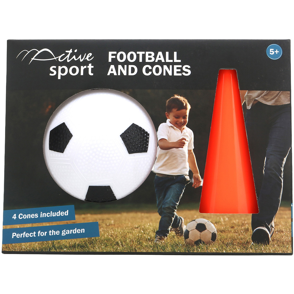 Football and Cones Set Image 2