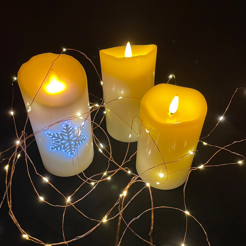 Avilo 100 LED Flexible Copper Wire String Light 10m Image 6
