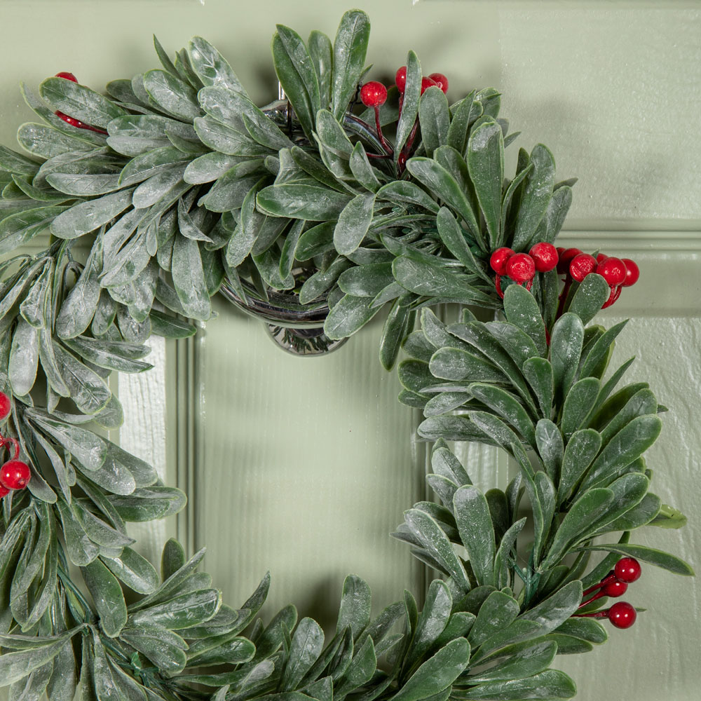 Samuel Alexander Wreath with Red Berries 35cm Image 3