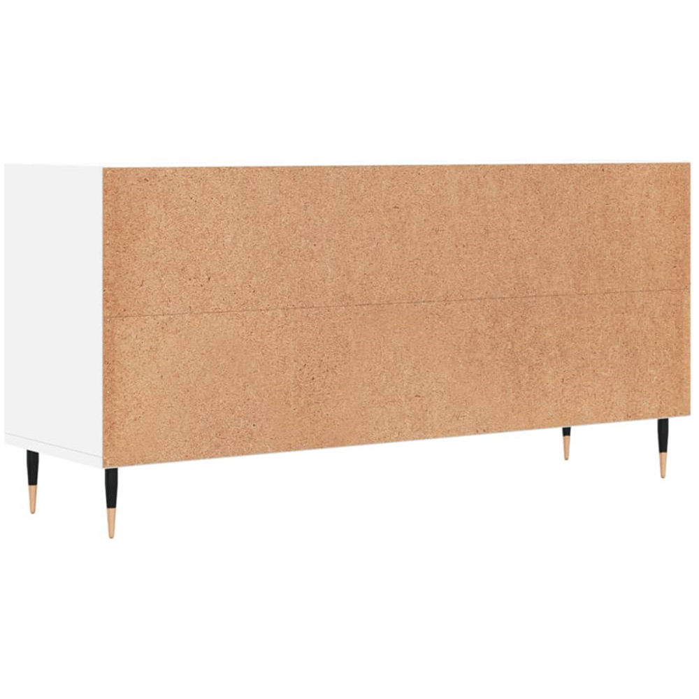 vidaXL 6 Shelf White TV Cabinet Image 6