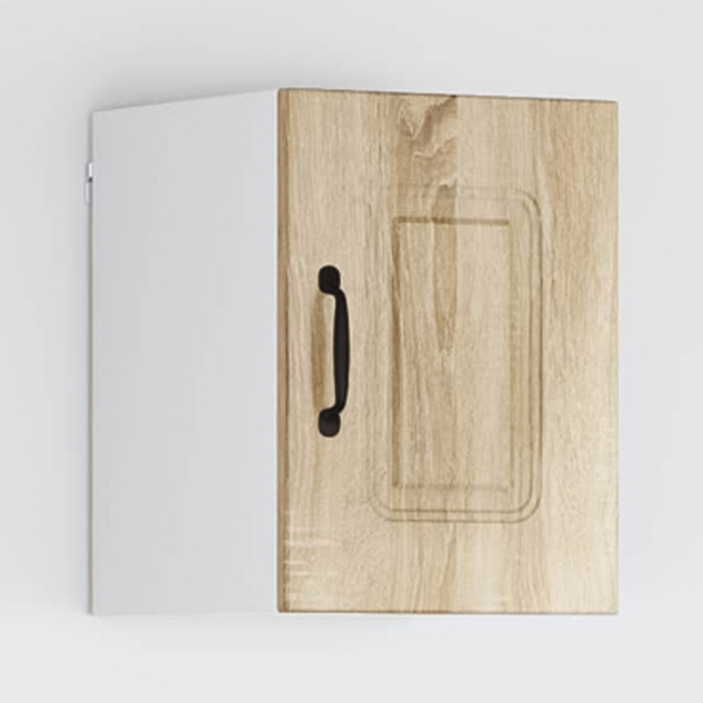 vidaXL Kalmar Single Door Sonoma Oak Wall Mounted Kitchen Cabinet Image 1