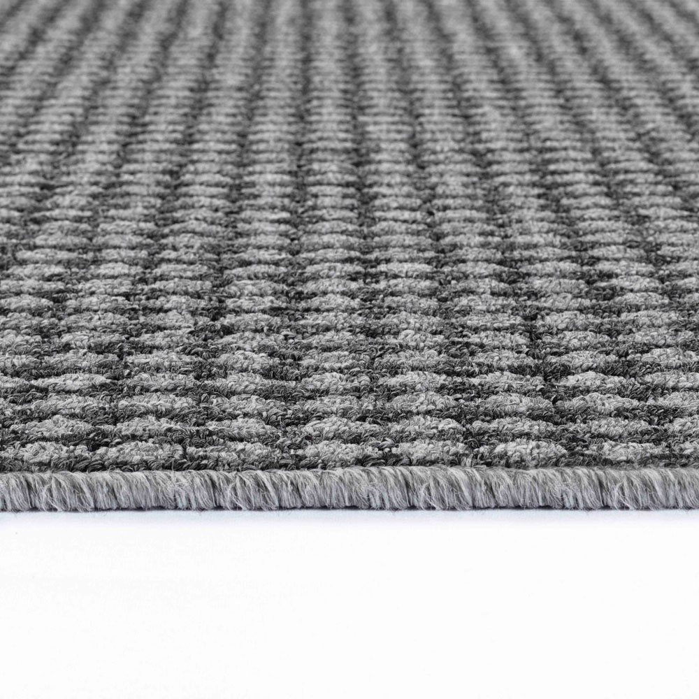 Desire Rugs Eden Grey Non Slip Door Mat 90 x 150cm Image 3