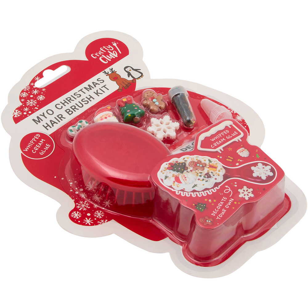 Make Your Own Christmas Hair Brush Kit Image 3