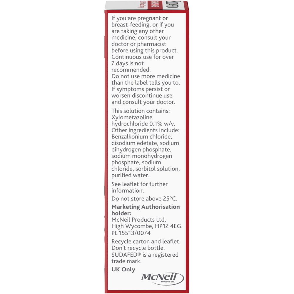 Sudafed Sinus Ease Nasal Spray Image 2