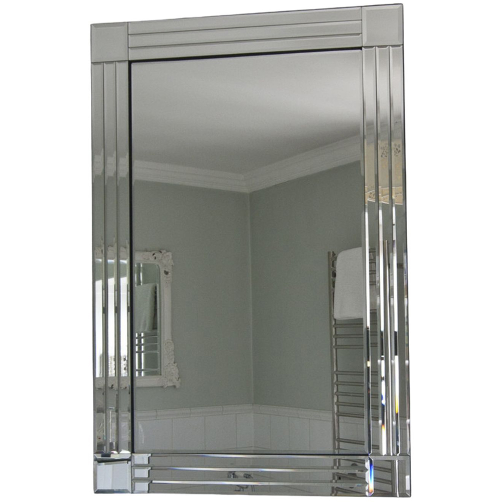 Yearn Triple Bevelled Wall Mirror 60 x 90cm Image 1