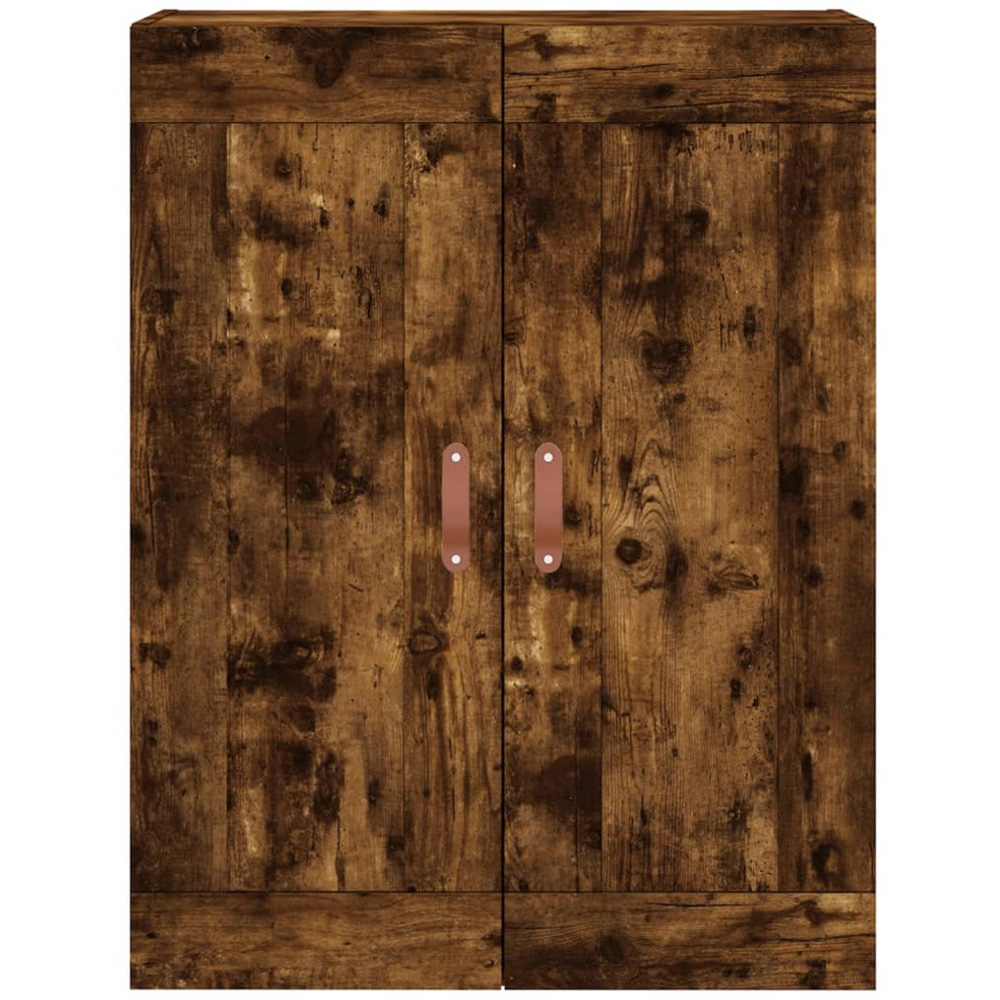 vidaXL 2 Door Smoked Oak Wall Mounted Cabinet Image 7