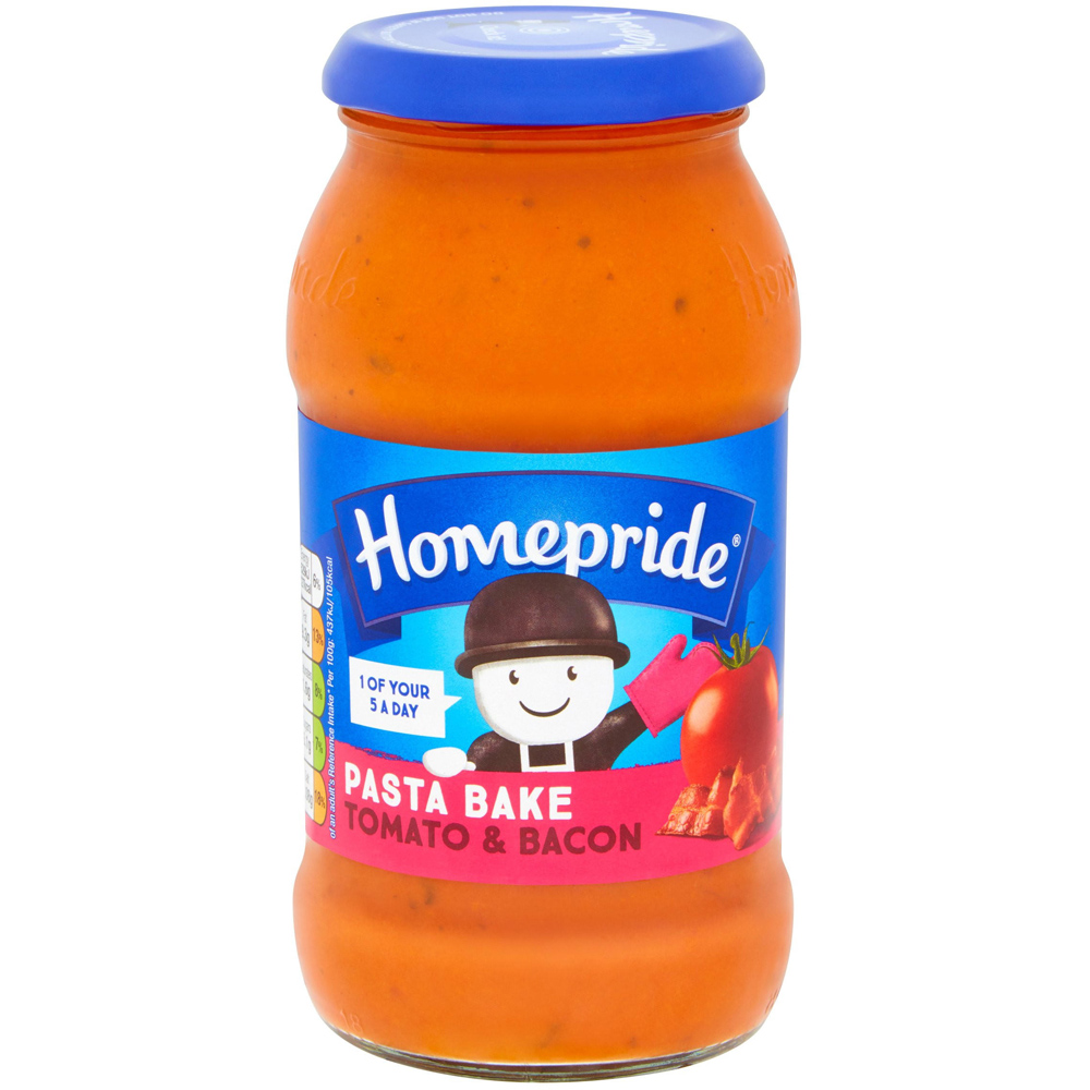 Homepride Tomato & Bacon Pasta Bake 485g Image