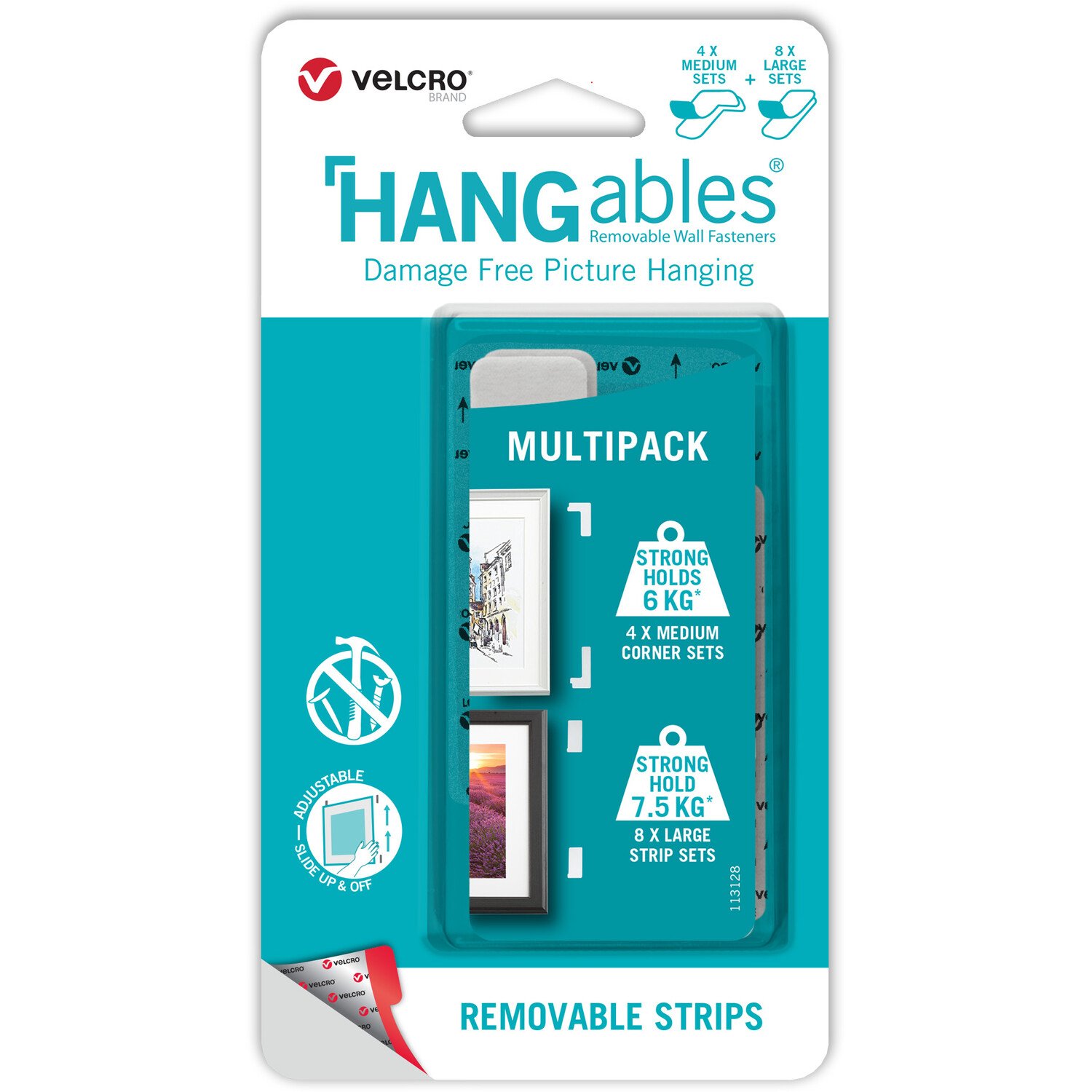 Medium and Large Hangable Strip Multipack Image 1