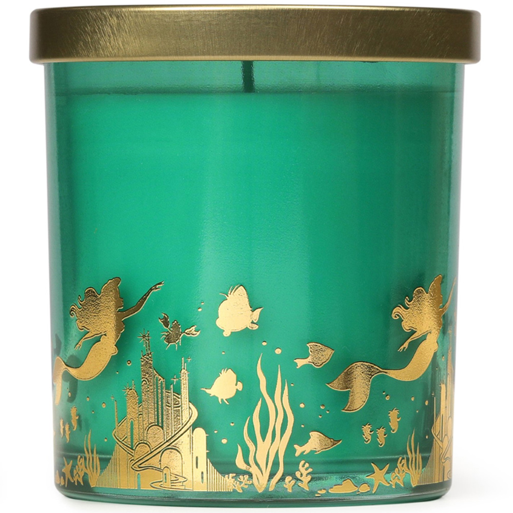 Disney Princess Ariel Coral Blossom and Sea Salt Scented Candle 213g Image 2