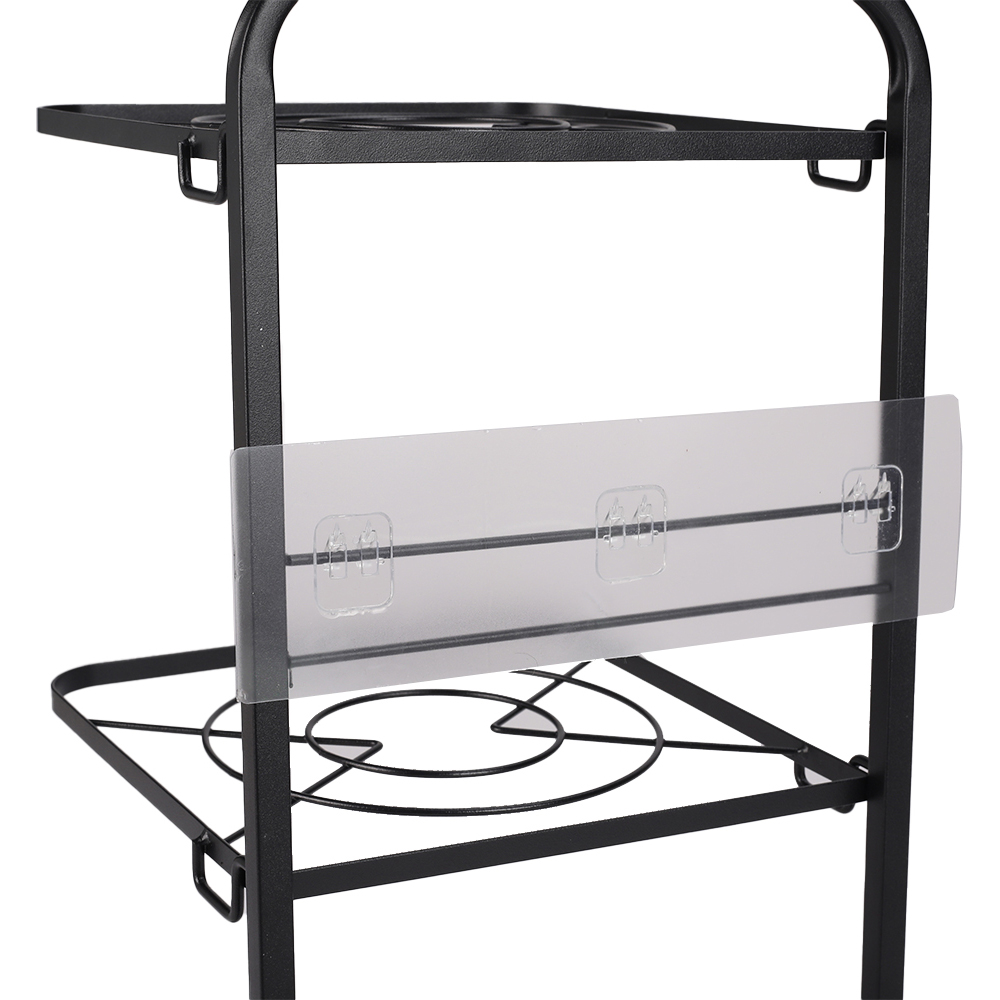 Living and Home Adjustable Kitchen Cookware Holder Stand Image 6