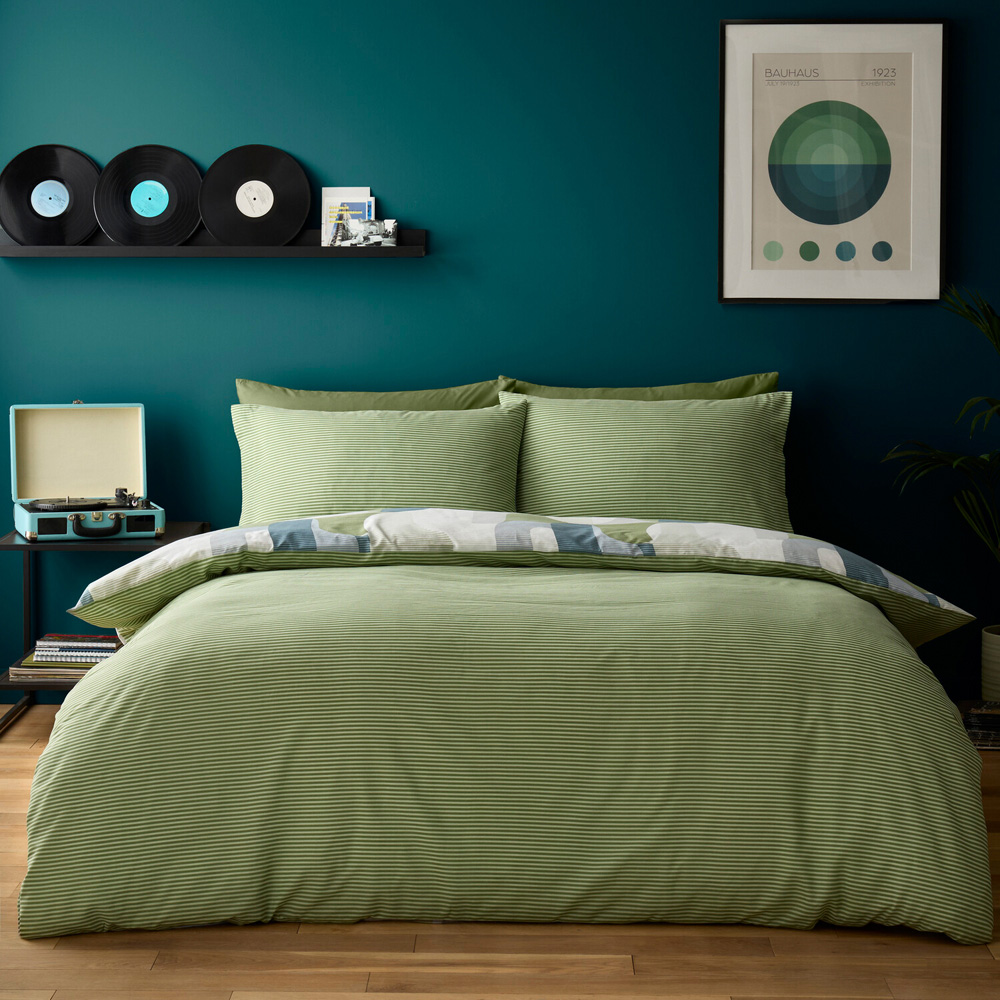 Abstract Geo Bedding Set Double Image 3