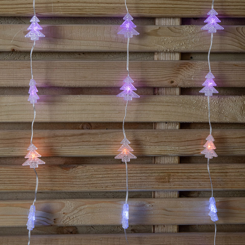 Samuel Alexander FlexiBrights 108 Rainbow LED Christmas Tree Curtain Lights 1.2 x 1.2m Image 6
