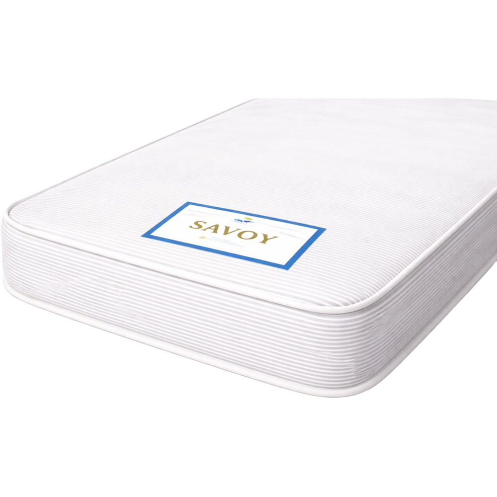 Sareer Savoy Single Pocket Sprung Memory Wool Crib 5 Mattress Image 3