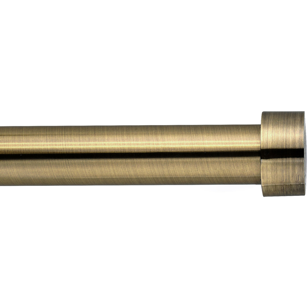 Stockholm Curtain Pole Brass 120 - 210 cm Image 1