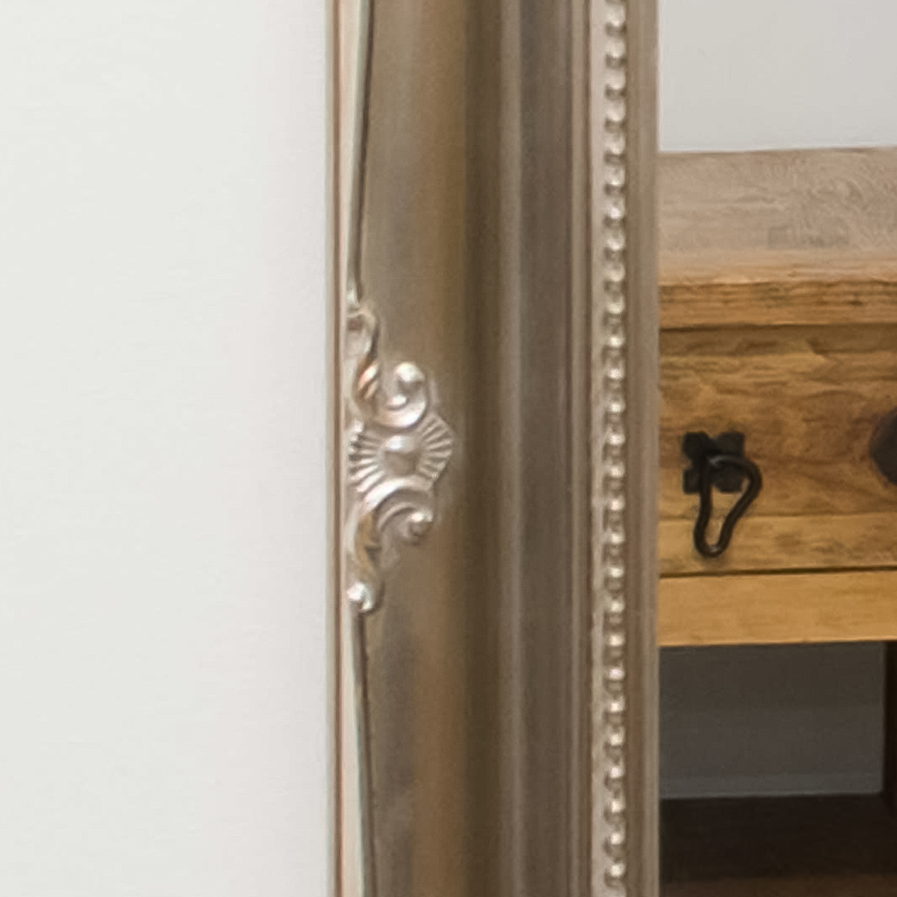 Hamilton Vintage Silver Antique Design Full Length Mirror 198 x 76cm Image 4