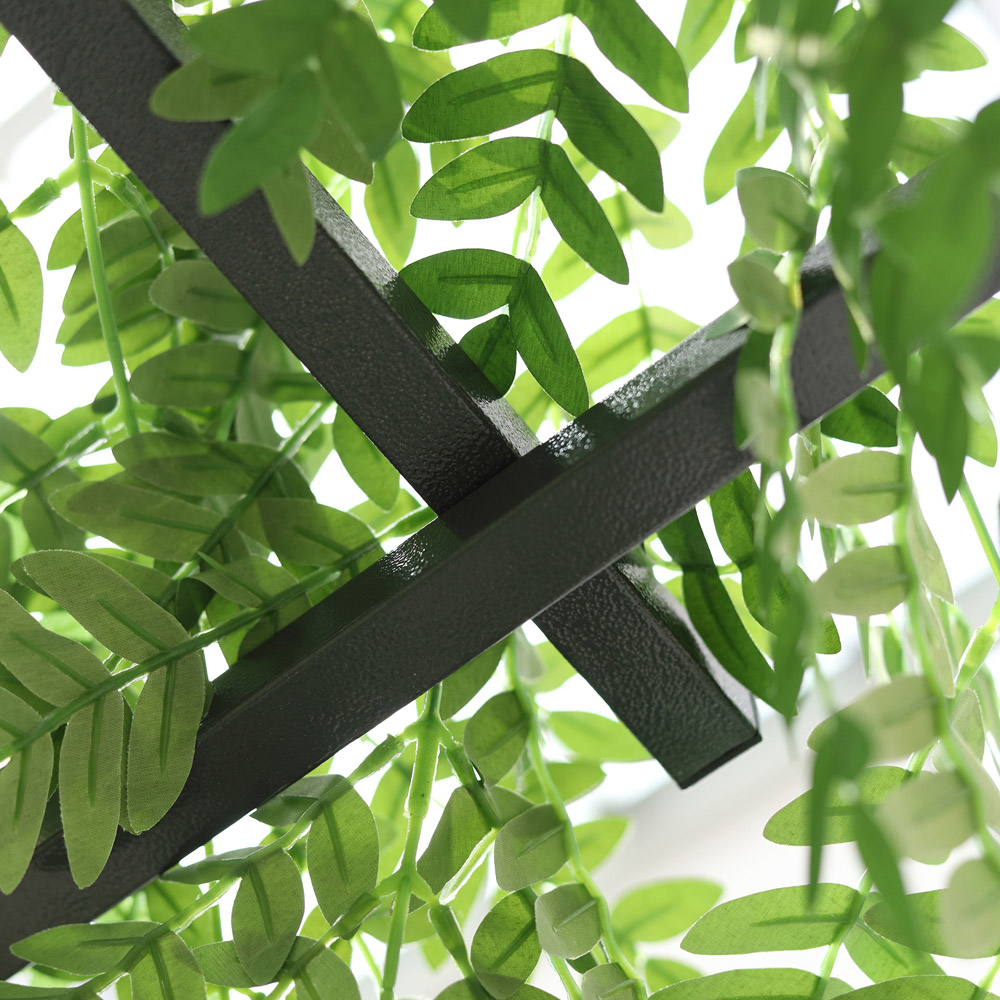 Outsunny 7 x 4ft Metal Garden Arch Trellis Image 3