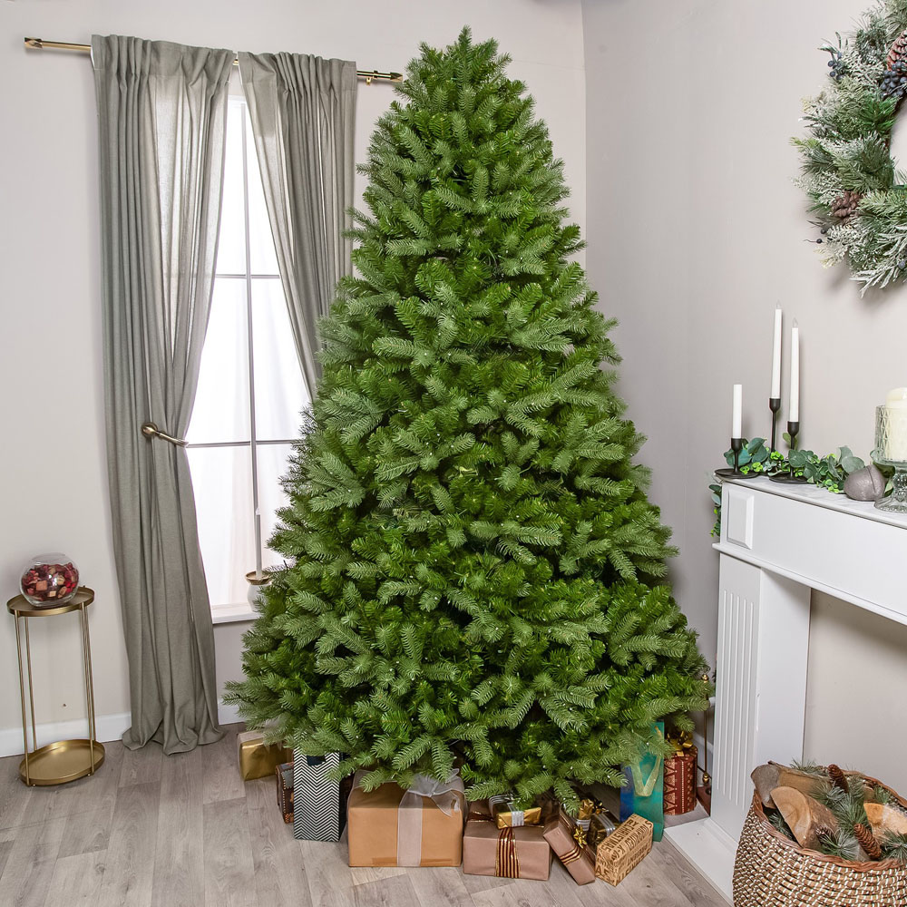 The Christmas Centre Clarendon Multicolour LED Pre-Lit Artificial Xmas Tree 7.5ft Image 2