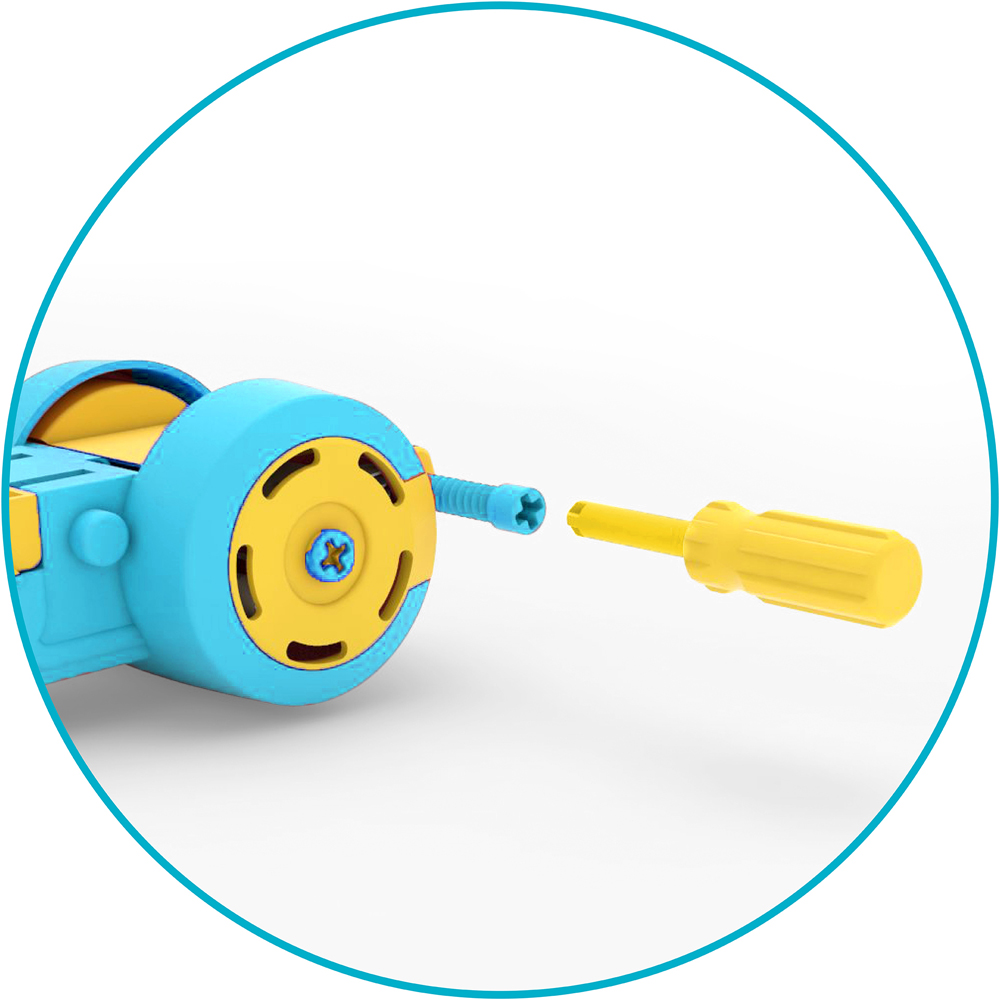 Chillafish BMXie Moto Blue Balance Bike Image 5