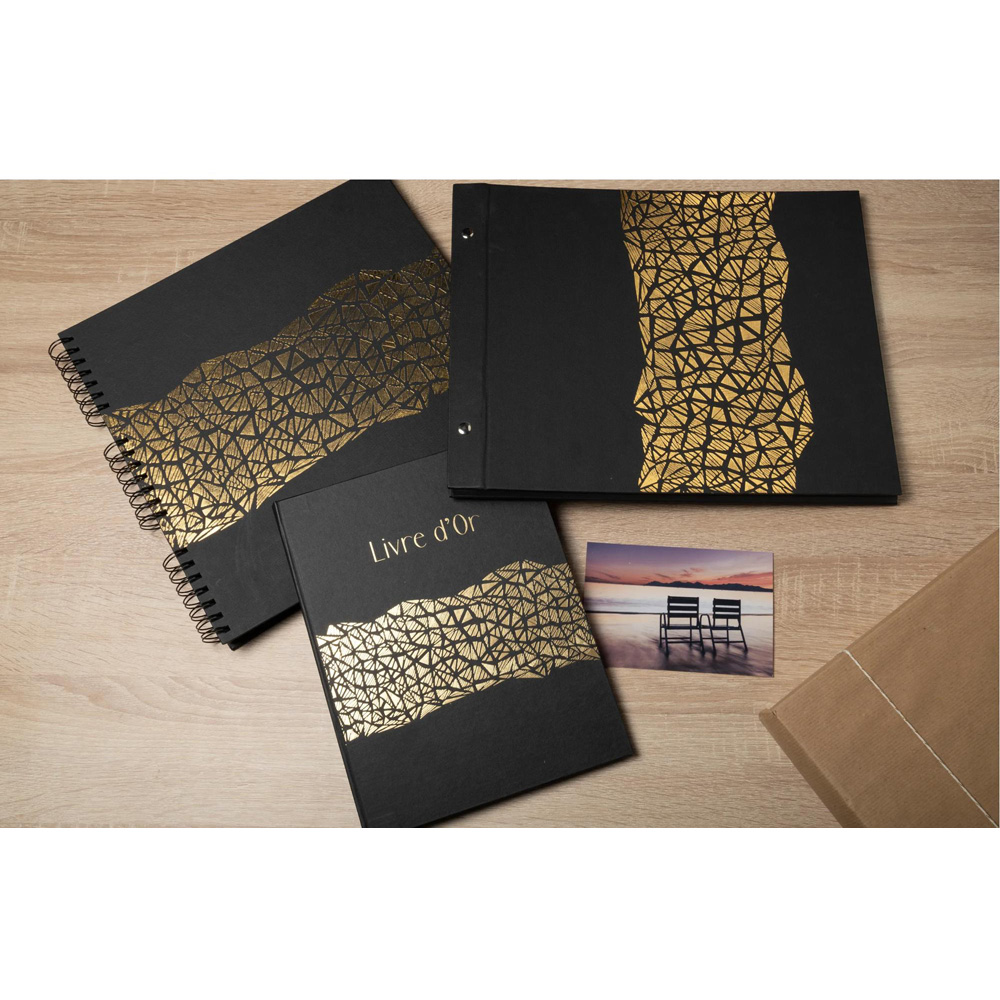 Exacompta Aramy Black Wirebound Photo Album 60 Pages 360 Photos Image 8