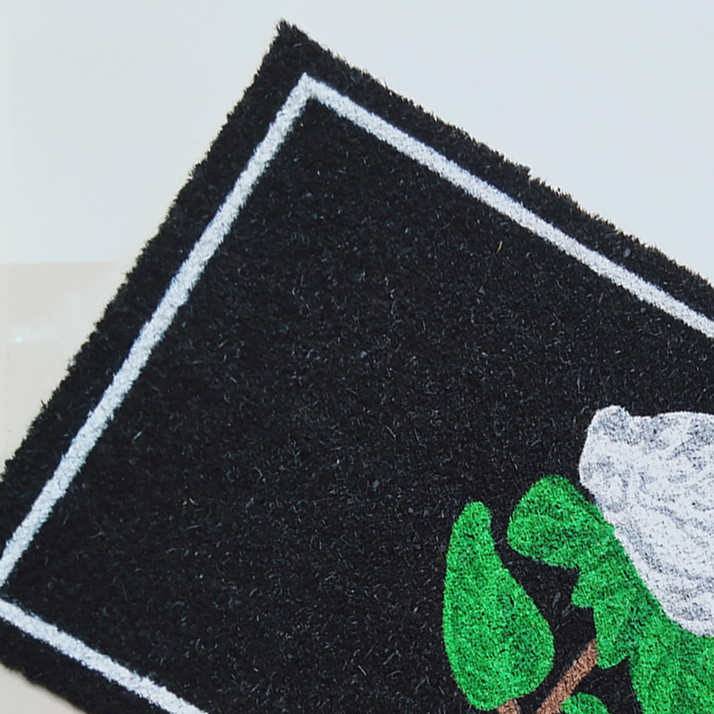Arboria Garden Decor White Rose Coir Door Mat 45 x 75cm Image 3