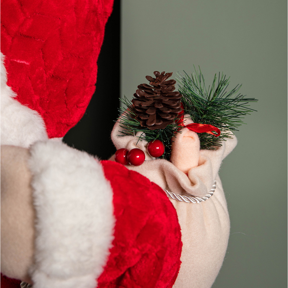 Samuel Alexander Standing Red Mega Papa Noel Santa Claus Indoor Christmas Decoration Image 4