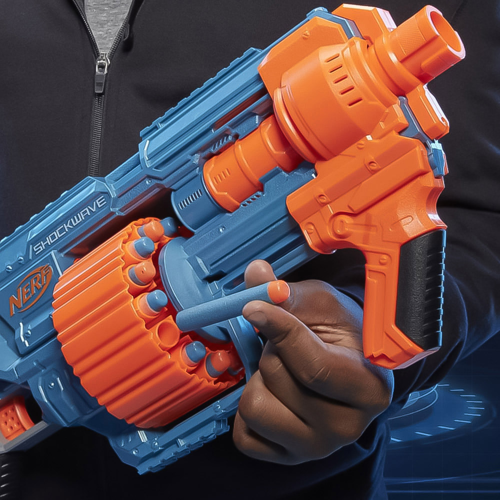Hasbro Nerf Elite 2.0 Shockwave RD 15 Blaster with 30 Darts Image 2