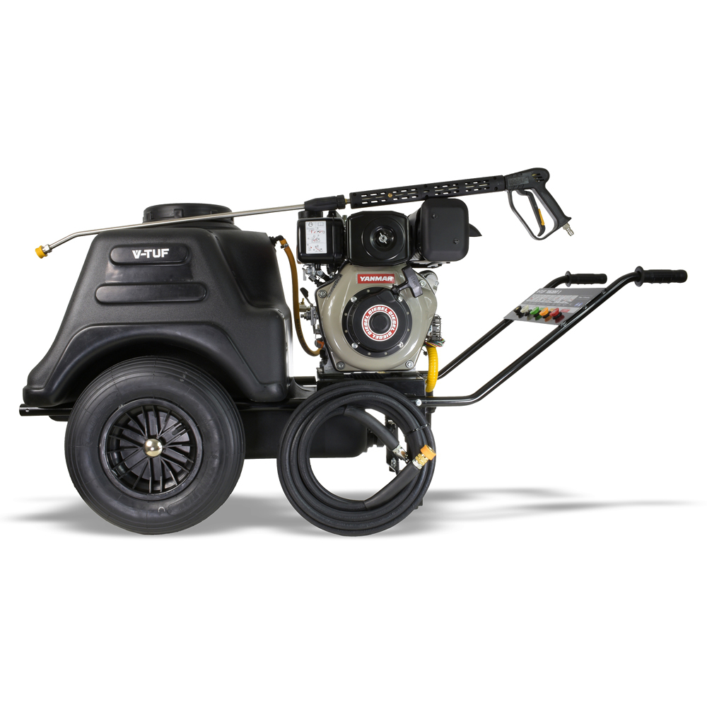 V-TUF TORRENT 2D5 5HP Yanmar Diesel Pressure Washer Bio Bowser 150Bar Image 3