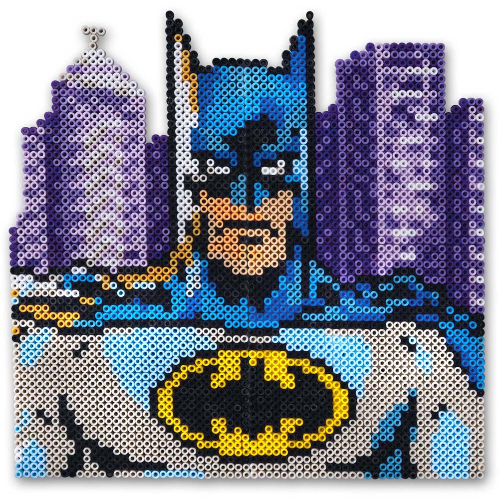 SES Creative DC Batman Colour Mix Iron On Bead Set 4200 Piece Image 3