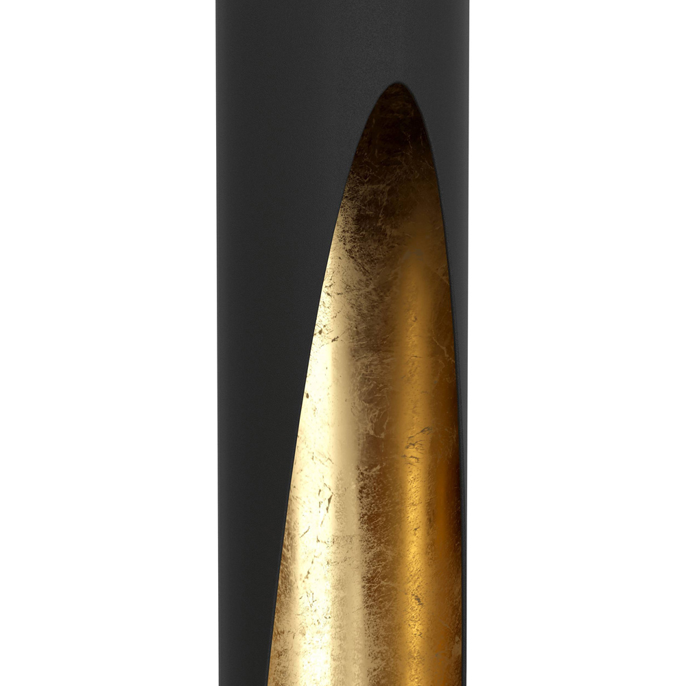 EGLO Barbotto Black and Gold Steel Pendant Light Image 3