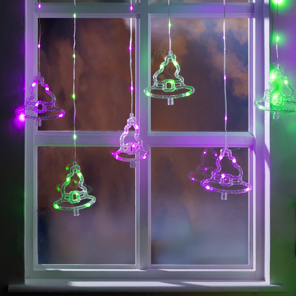 100 LED Halloween Curtain Light Image 6