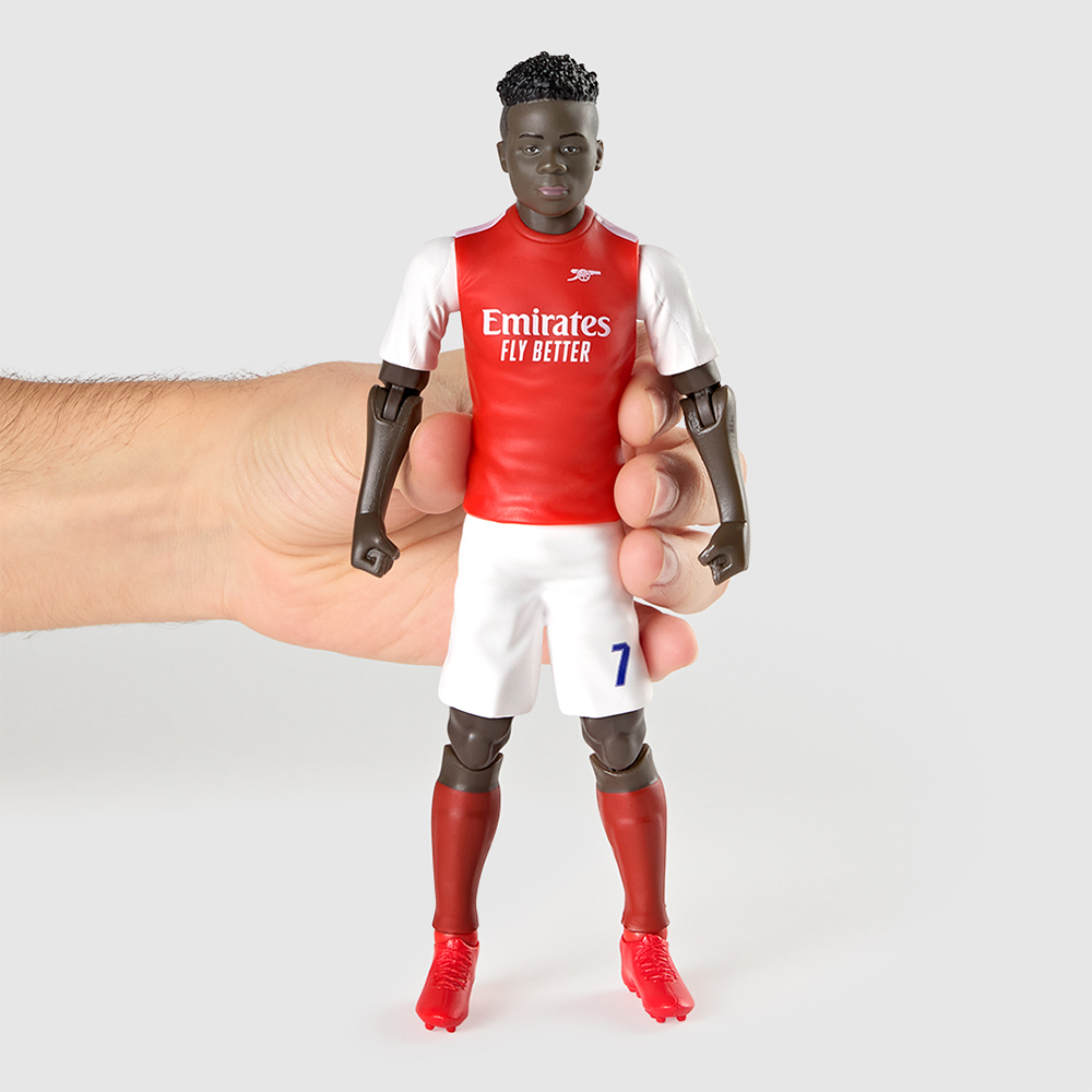 Banbo Saka Arsenal Fully Articulated Football Figurine Image 4