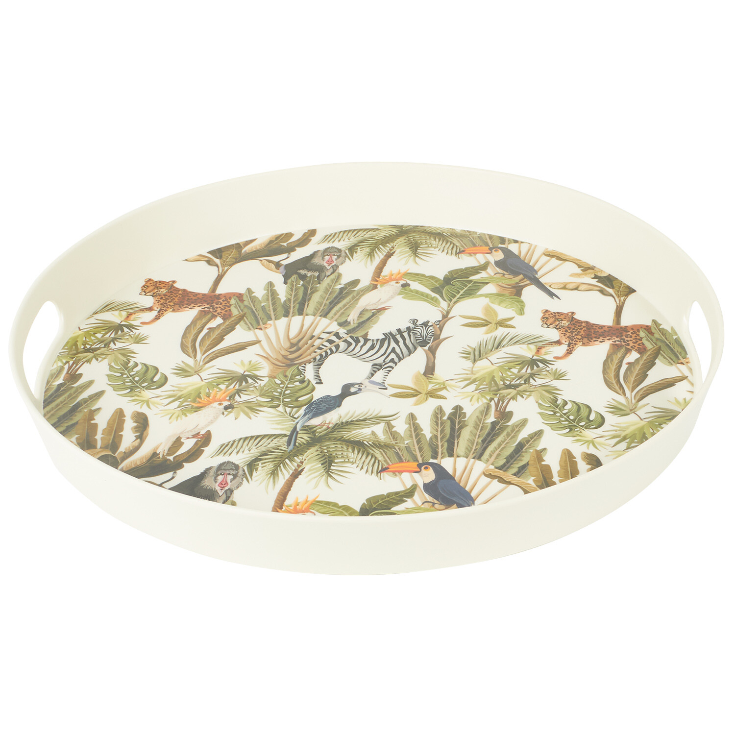 Eden Melamine Tray - White Image 1