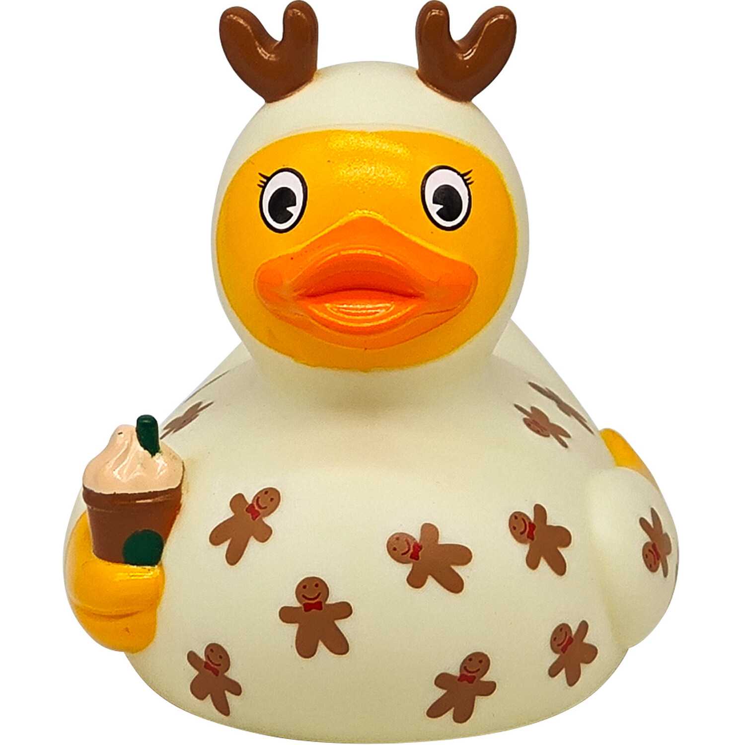 Gingerbread Onesie Rubber Duck Beige Image 3