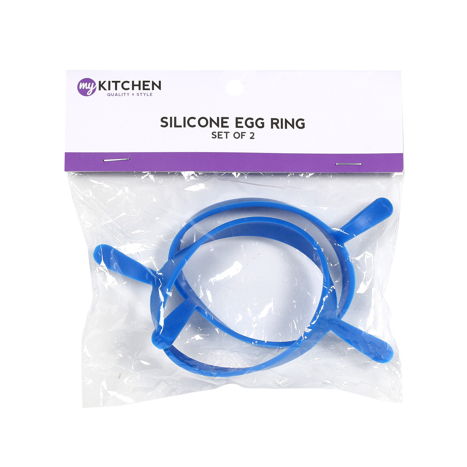 Set of 2 Silicone Egg Rings Image 1