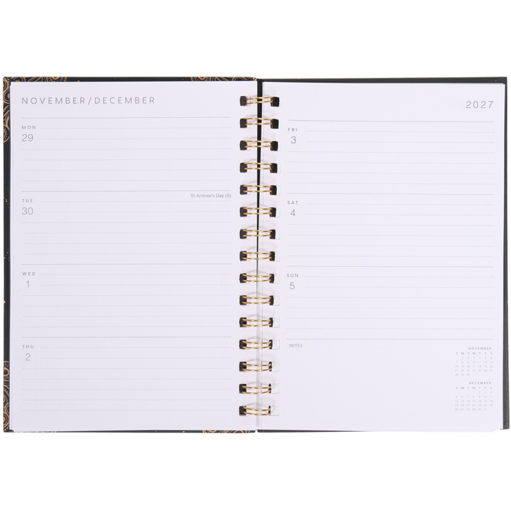 2027 Foiled Astrological Sprial Diary Image 4