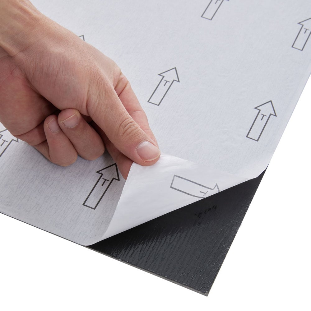 Living and Home Realistic Stone Texture Light Grey Marble PVC Self Adhesive Flooring 28 Pack Image 6