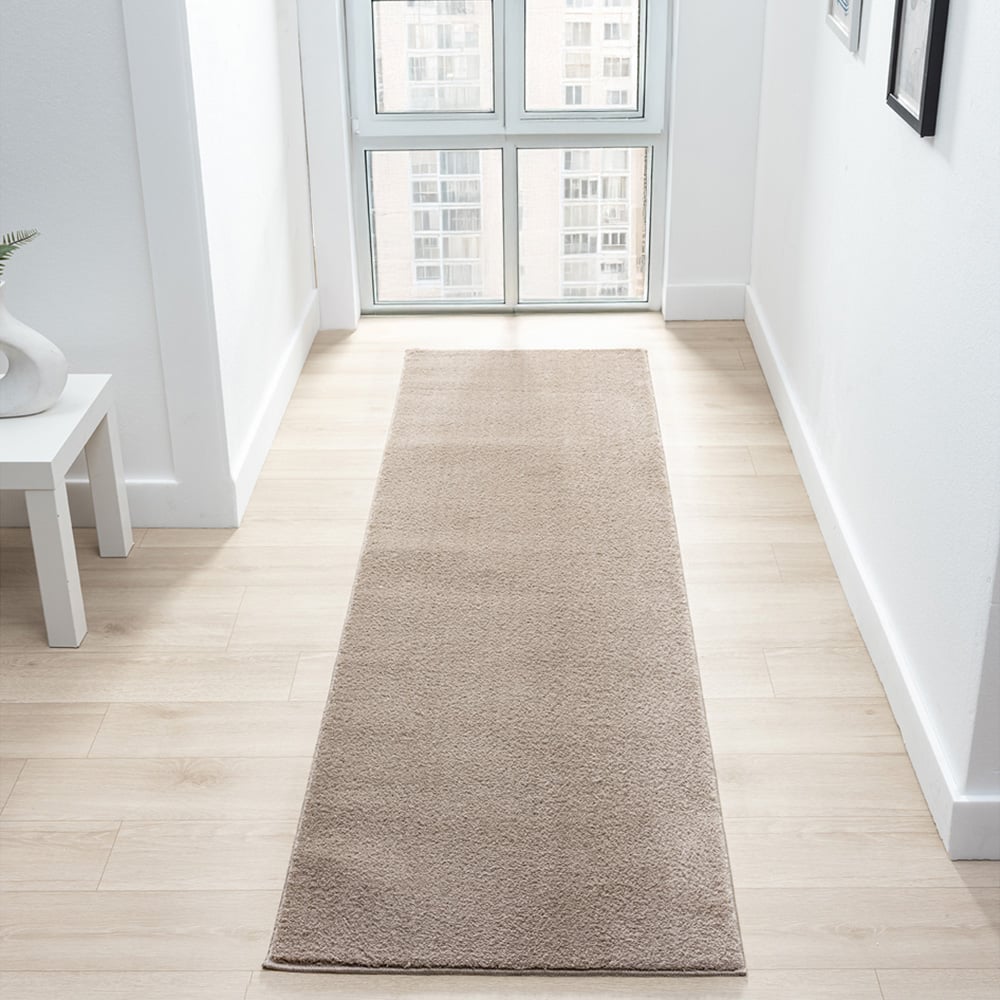Desire Rugs Comfy Dark Beige Anti Slip Felt Backing Rug 160 x 220cm Image 6