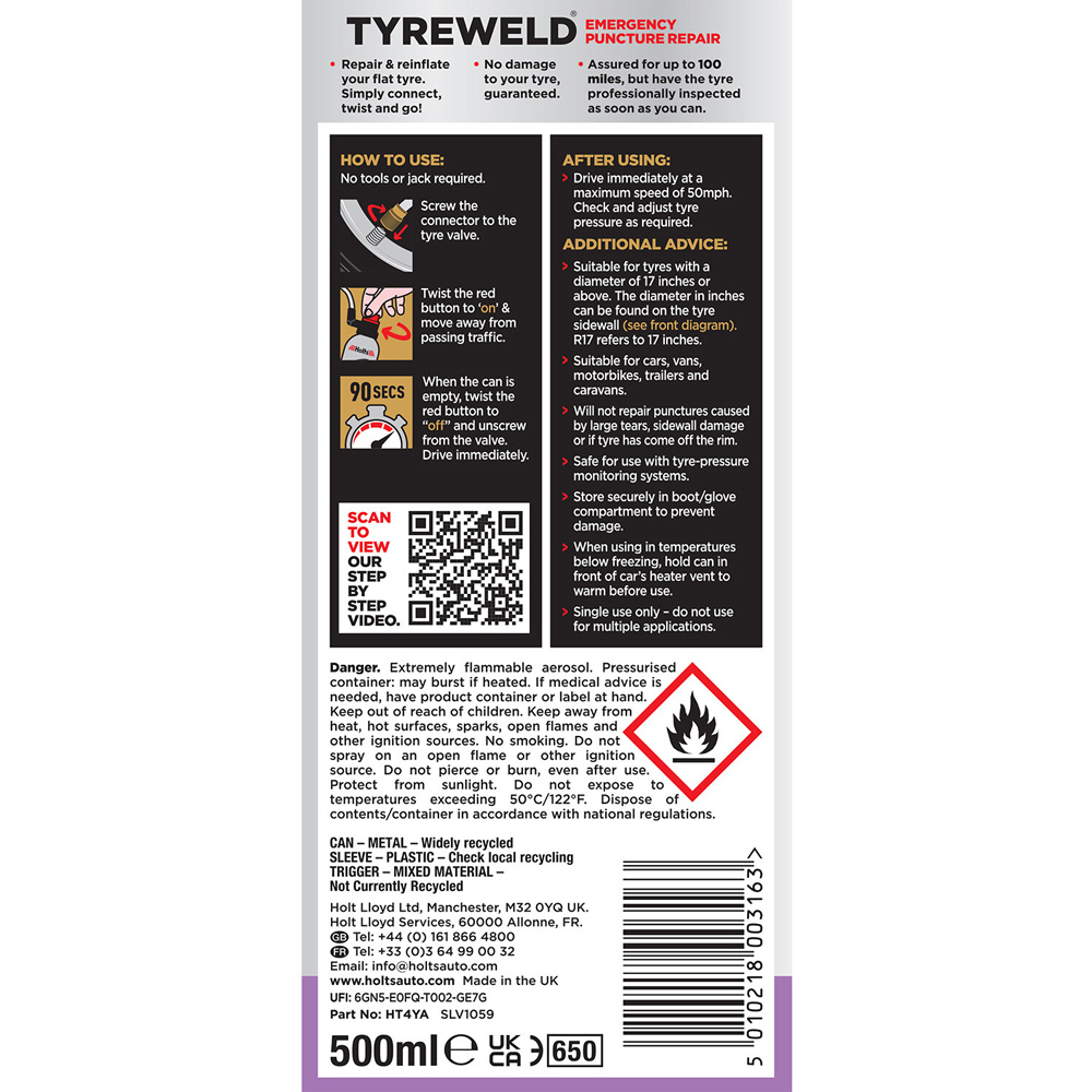 Holts Tyreweld Puncture Repair Image 4