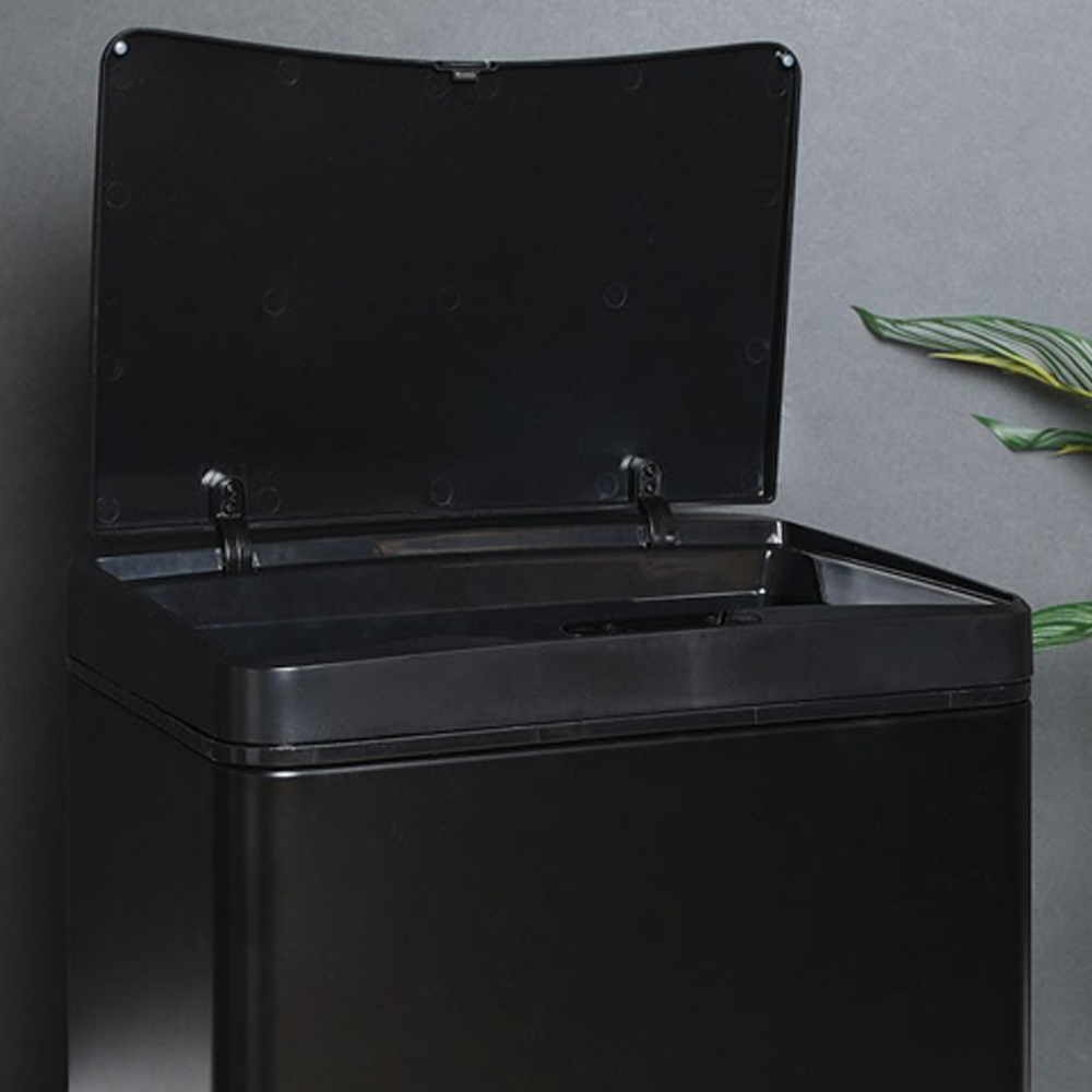 30L Rectangular Sensor Bin - Black Image 5