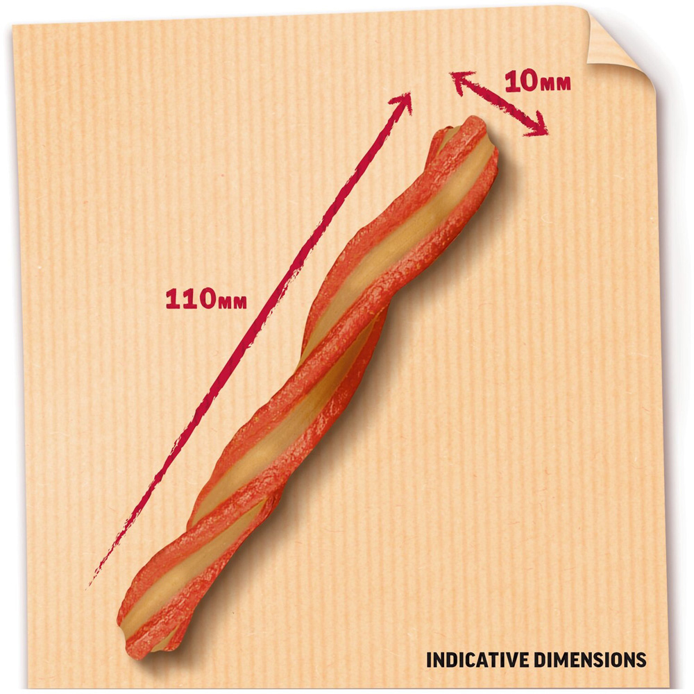 Bakers Bacon and Cheese Whirlers Adult Dog Treat 130g Image 6