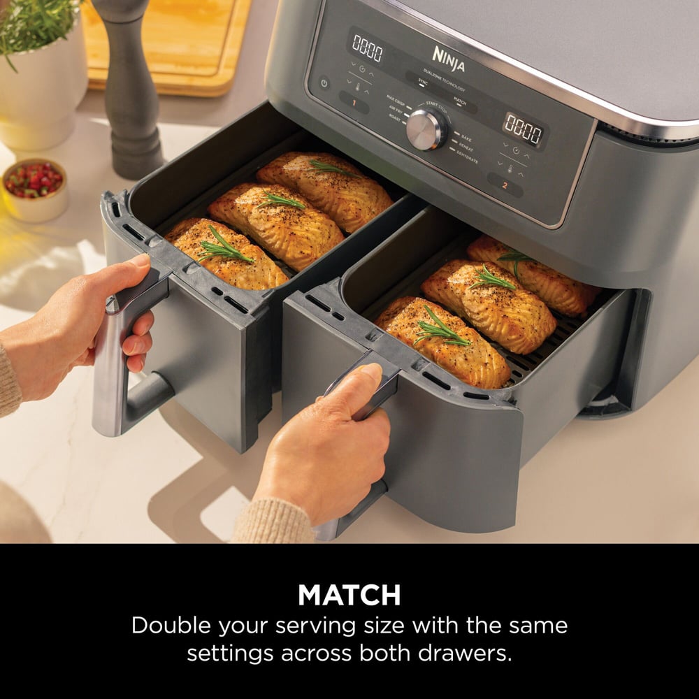 Ninja DZ400UK Max 6-in-1 Dual Zone Air Fryer 9.5L Image 6