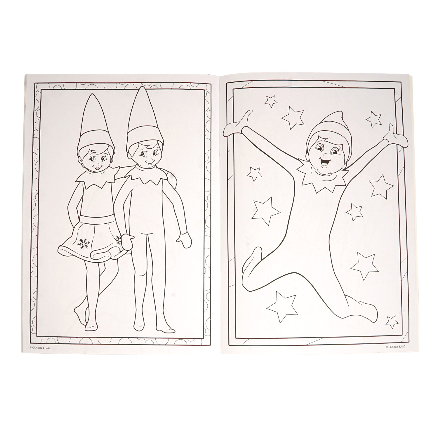 The Elf On The Shelf Kids Colouring Book Image 3