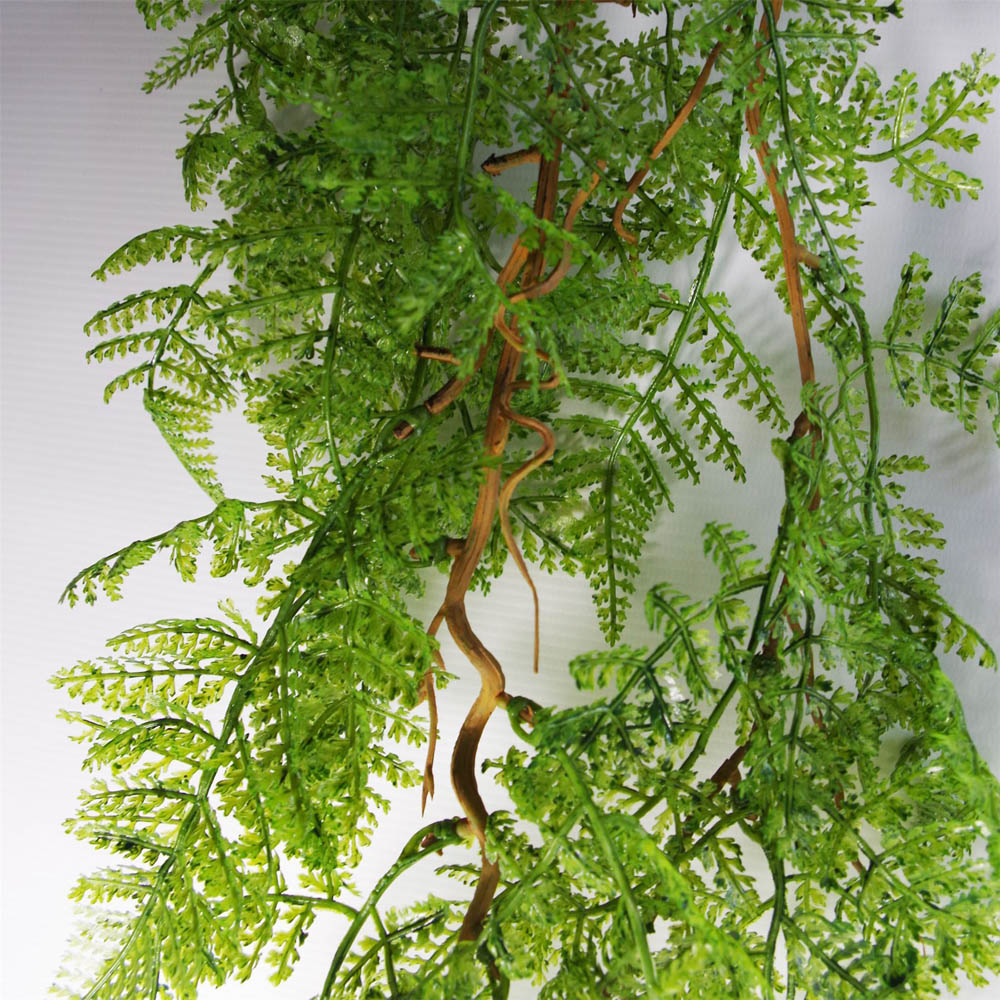 Leaf Artificial Hanging Maidenhair Fern Plant 100cm Image 3