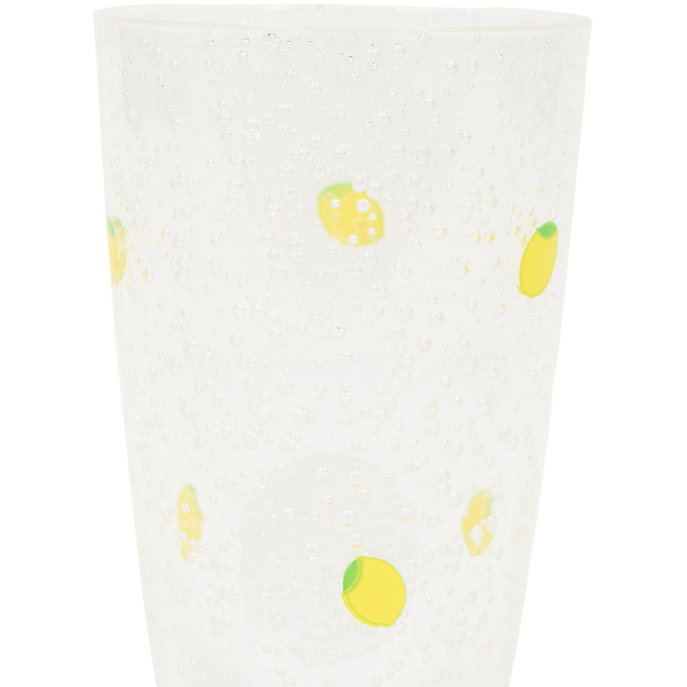 High Ball Tumbler with Lemon Print Image 3