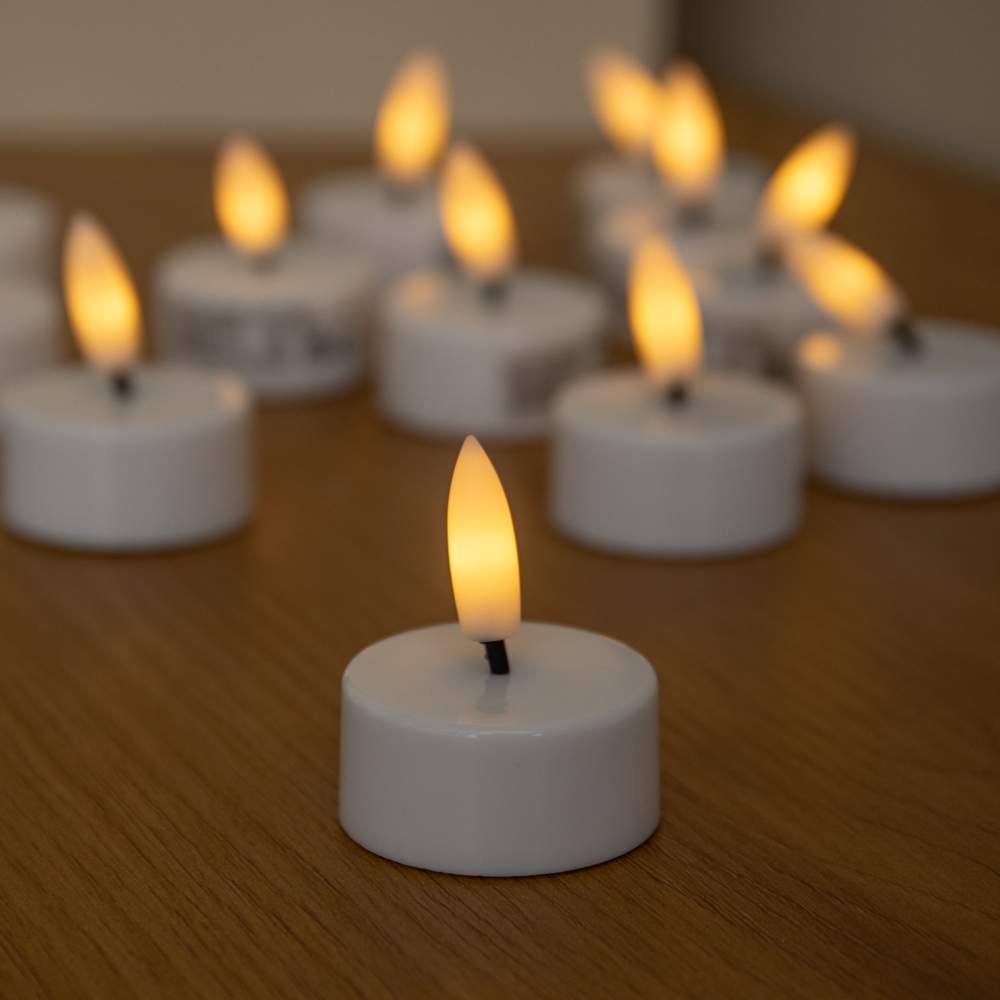 Samuel Alexander Flameless LED Tealight Candle 12 Pack Image 8