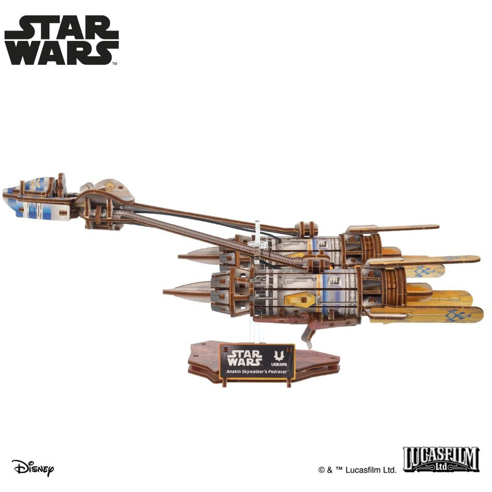 Ugears Star Wars Anakin Skywalker Podracer Mechanical Model Image 4